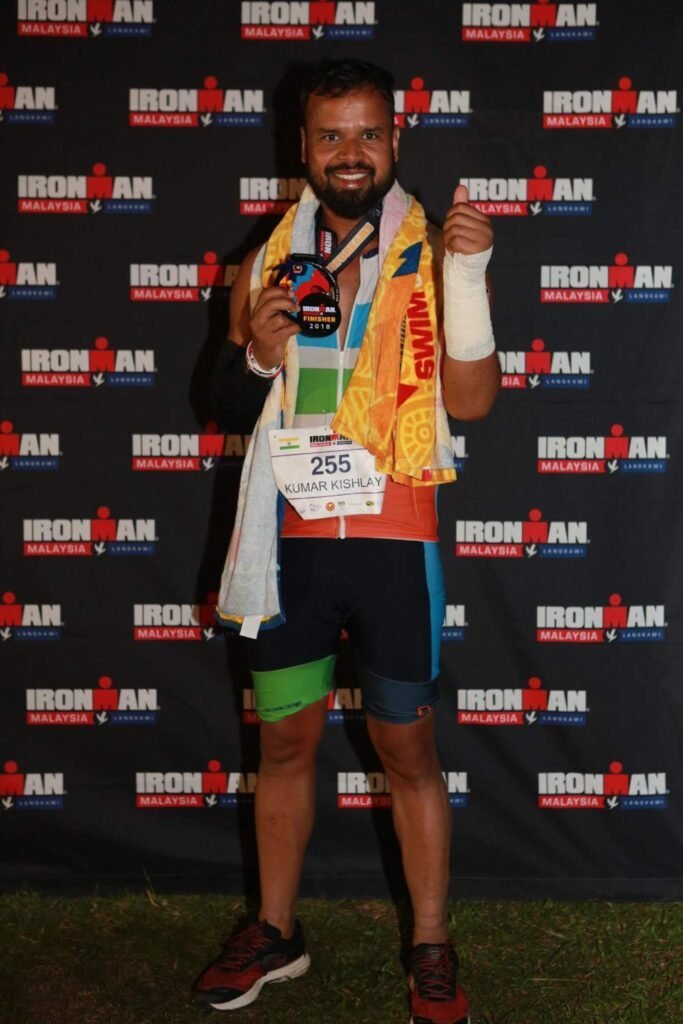 Kishlay at IRONMAN World Championship